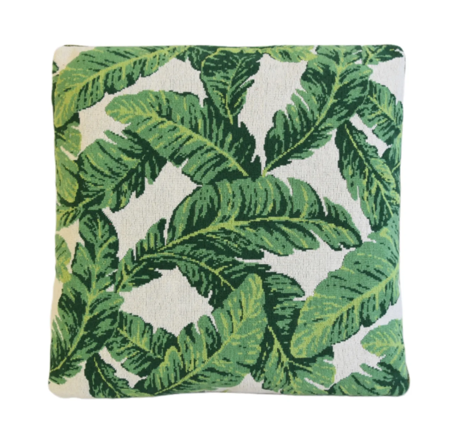 Schumacher Tropical Leaf Epingle Pillow 4 Schumacher Tropical Leaf Epingle Pillow