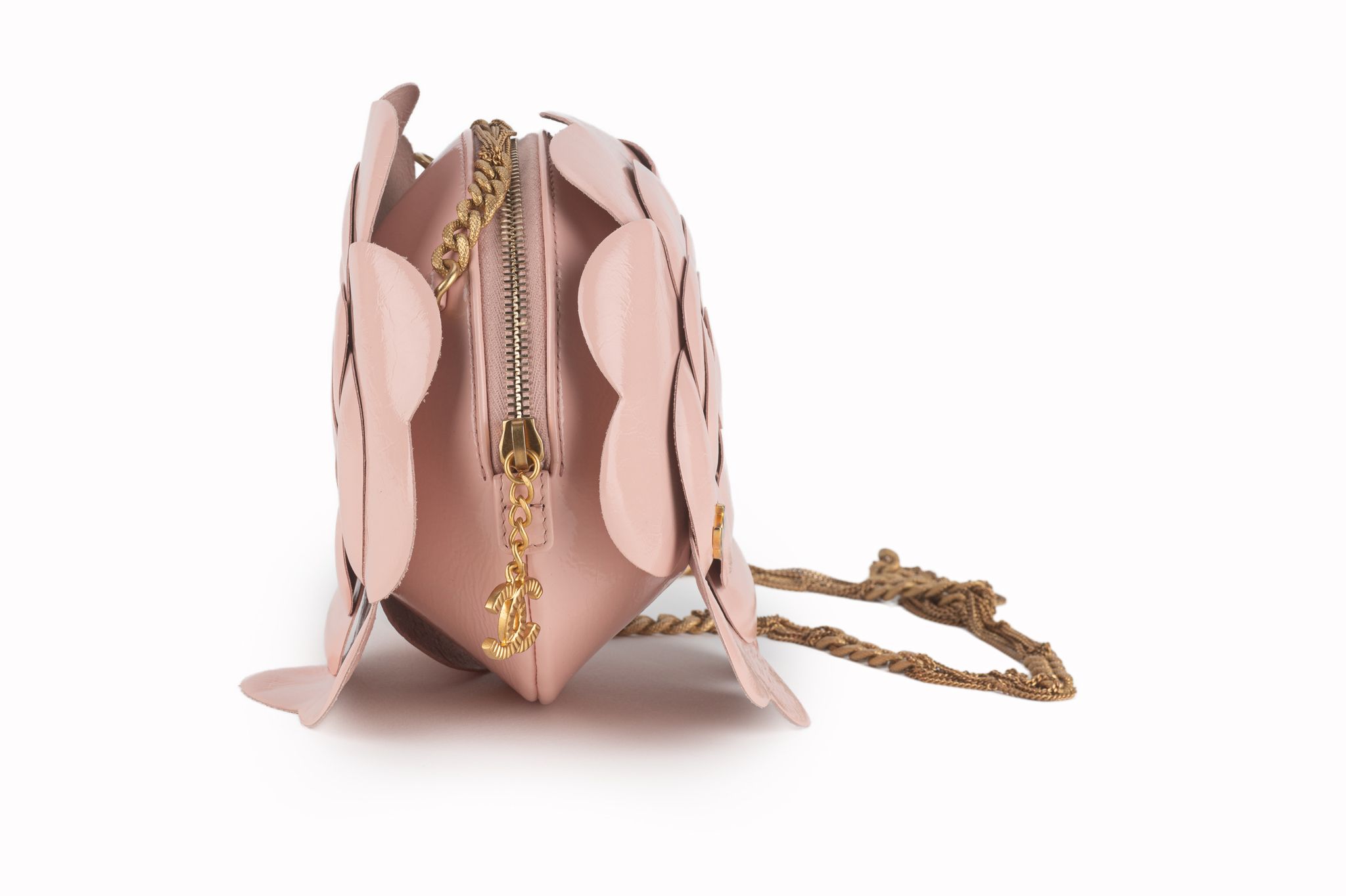 Chanel New Pink Camellia Round Bag 9 Chanel New Pink Camellia Round Bag