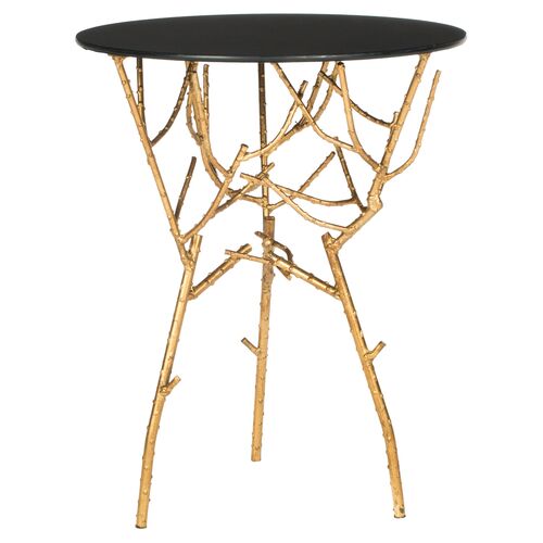Nina Branches Side Table, Black/Gold 1 Nina Branches Side Table, Black/Gold