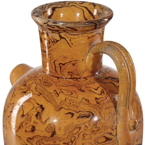 S/5 Romulus Vases, Yellow/Brown 4 S/5 Romulus Vases, Yellow/Brown