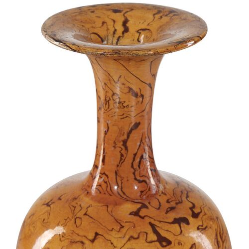 S/5 Romulus Vases, Yellow/Brown 5 S/5 Romulus Vases, Yellow/Brown