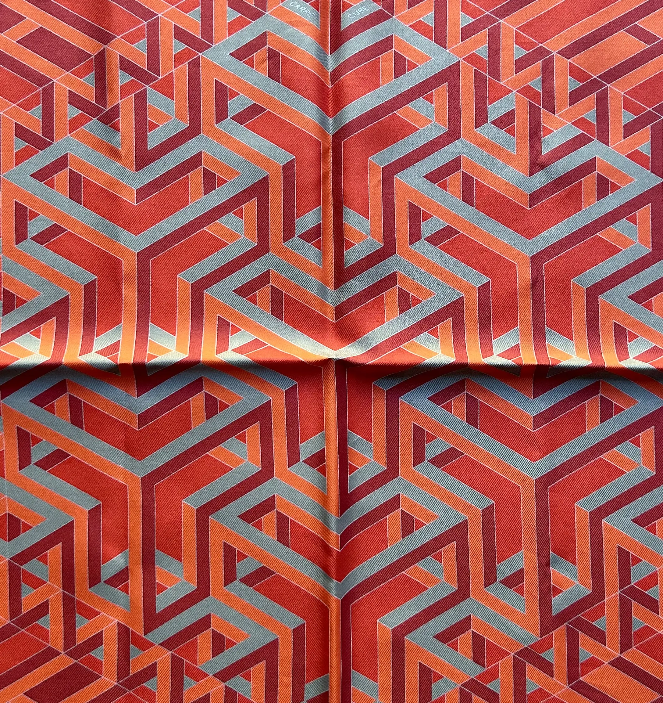 Hermes Carre Cube Pochette Scarf 2 Hermes Carre Cube Pochette Scarf