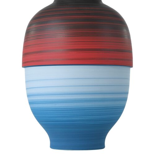 S/3 Happy 80's Porcelain Vases, Multicolor 3 S/3 Happy 80's Porcelain Vases, Multicolor