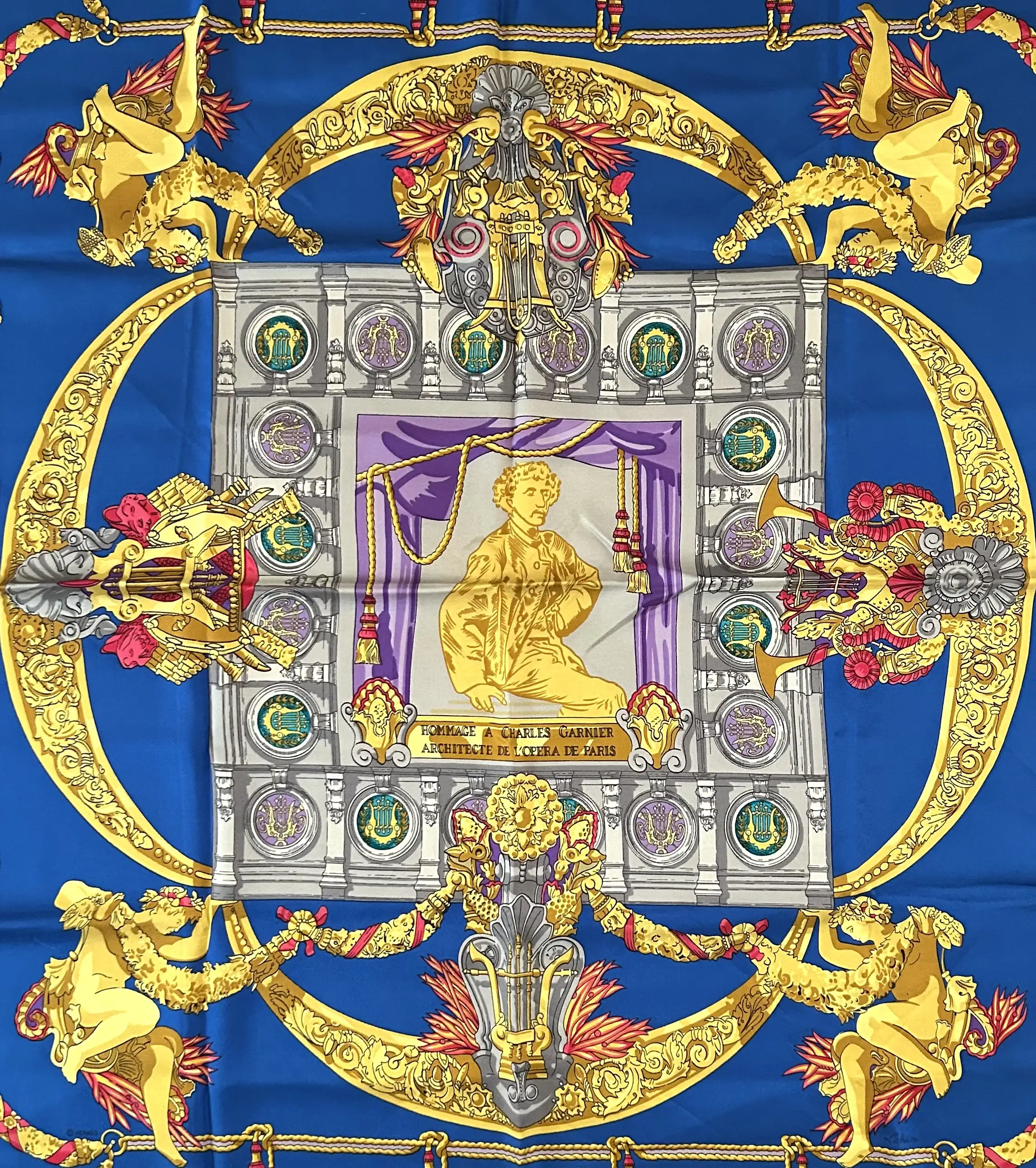 Hermes Charles Garnier Opera Scarf 9 Hermes Charles Garnier Opera Scarf