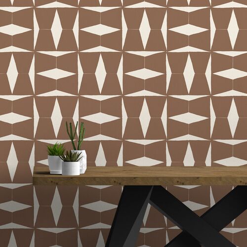 Susan Hable, Brancusi Wallpaper, Chocolate 2 Susan Hable, Brancusi Wallpaper, Chocolate