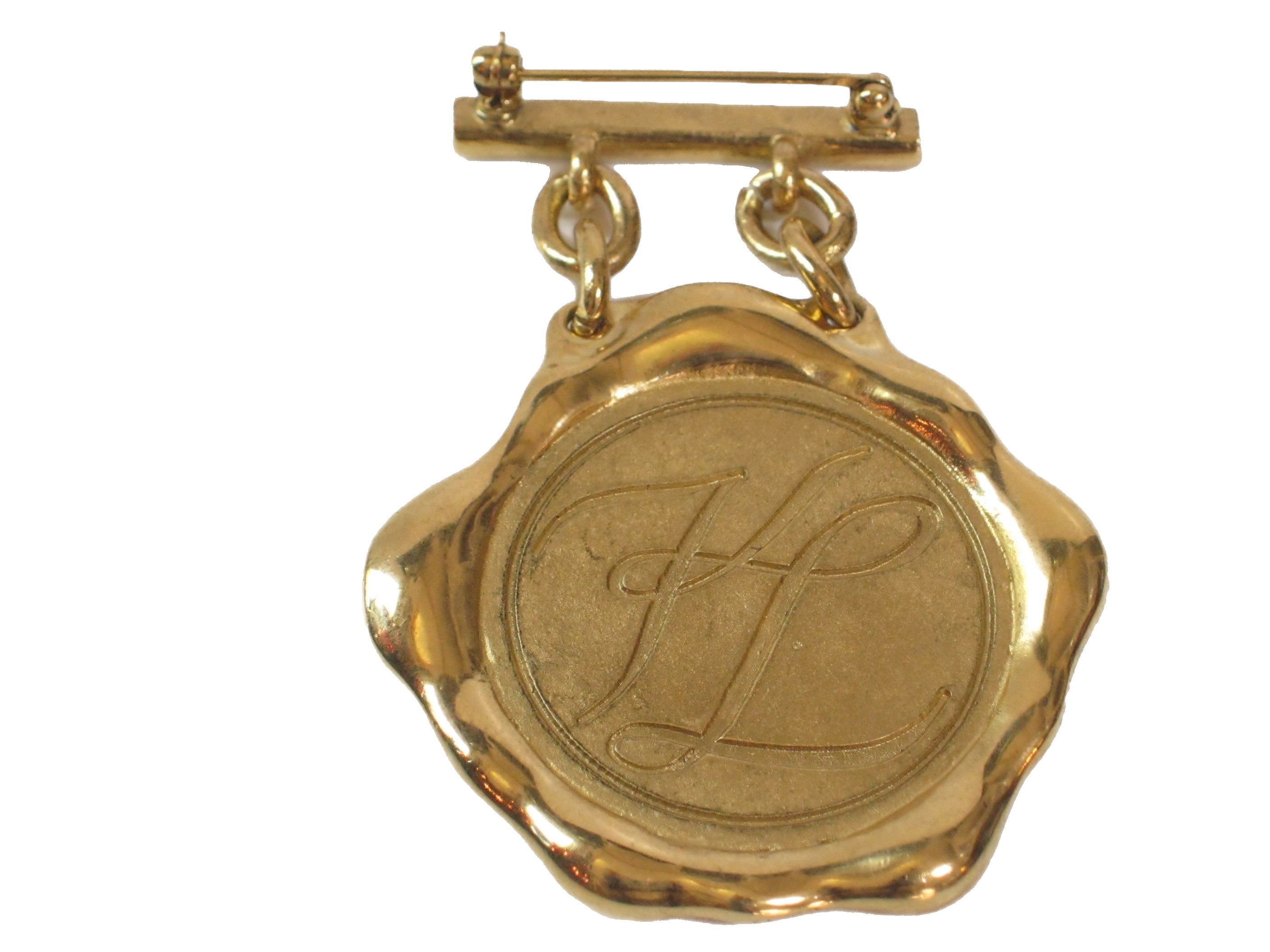 Karl Lagerfeld Signature Cameo Brooch 2 Karl Lagerfeld Signature Cameo Brooch