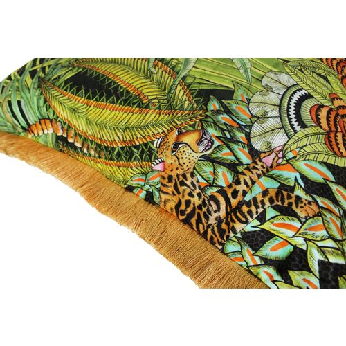 Sabie Forest 24x24 Pillow, Green Velvet 4 Sabie Forest 24x24 Pillow, Green Velvet