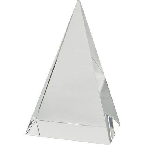 Crystal Pyramid, Clear 1 Crystal Pyramid, Clear