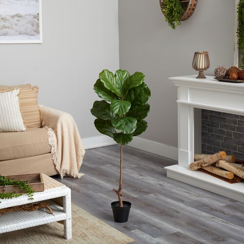 48" Faux Fiddle Leaf Tree 7 48" Faux Fiddle Leaf Tree