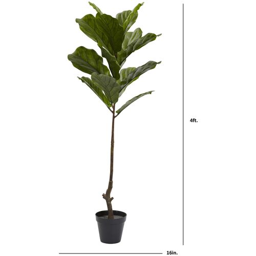 48" Faux Fiddle Leaf Tree 8 48" Faux Fiddle Leaf Tree