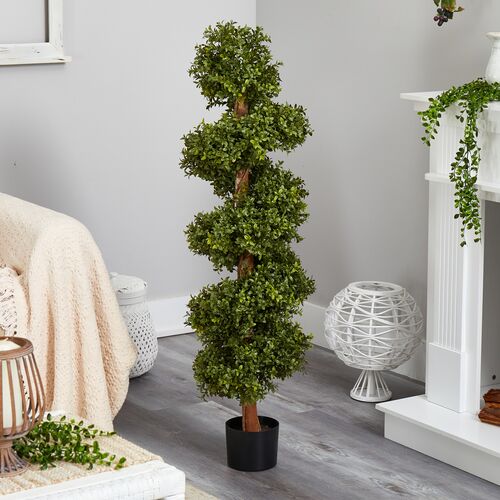 46" Faux Boxwood Tree 2 46" Faux Boxwood Tree