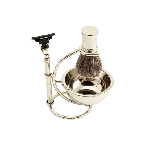 Shaving Set, Silver