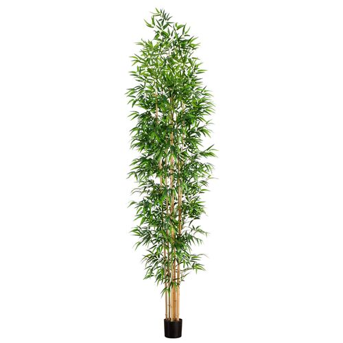 11ft. Artificial Bamboo Tree with Real Bamboo Trunks 1 11ft. Artificial Bamboo Tree with Real Bamboo Trunks
