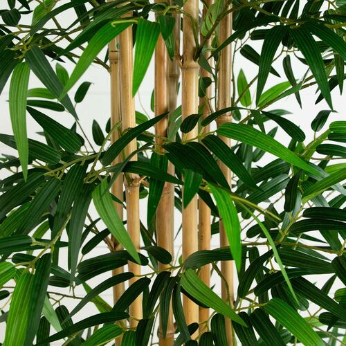 11ft. Artificial Bamboo Tree with Real Bamboo Trunks 3 11ft. Artificial Bamboo Tree with Real Bamboo Trunks