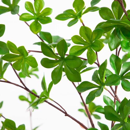 5ft. Artificial Enkianthus Tree, White Decorative Planter 3 5ft. Artificial Enkianthus Tree, White Decorative Planter