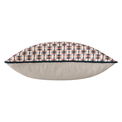 Davy Graphic Pillow, Spice 3 Davy Graphic Pillow, Spice