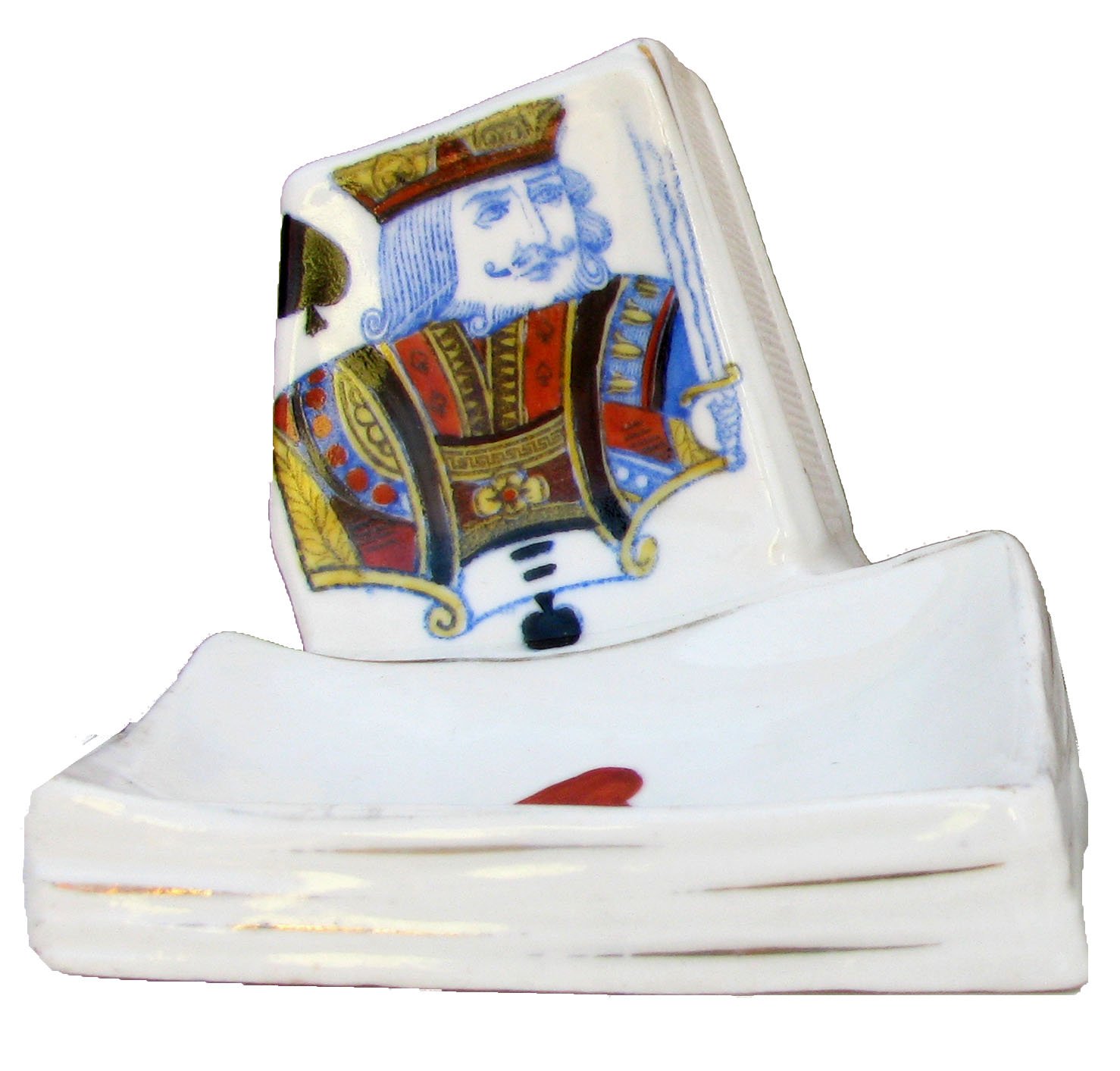 Midcentury Porcelain Match Strikes, Pair 2 Midcentury Porcelain Match Strikes, Pair