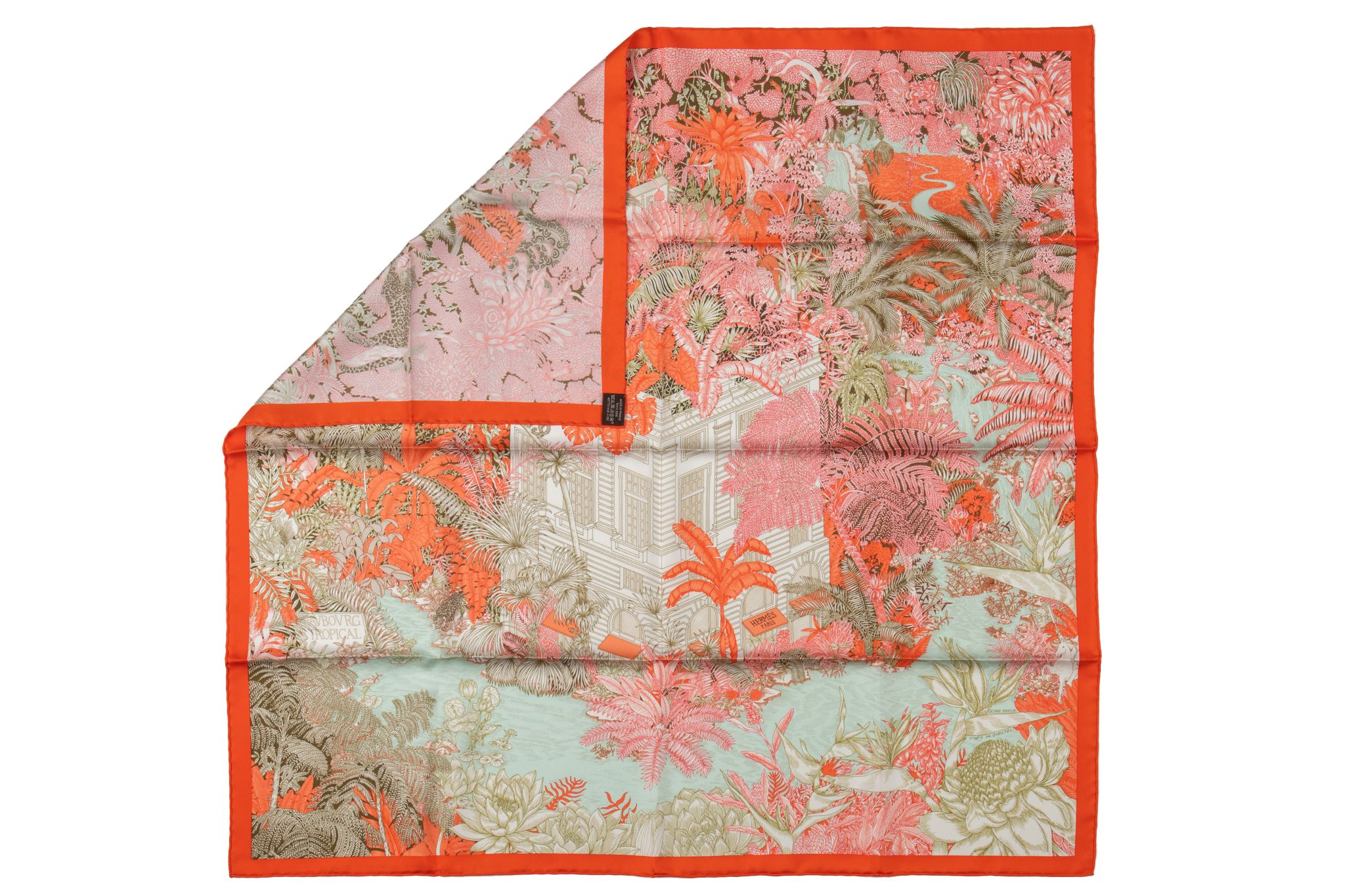Herm¨¨s Tropical Garden Silk Scarf 4 Herm¨¨s Tropical Garden Silk Scarf