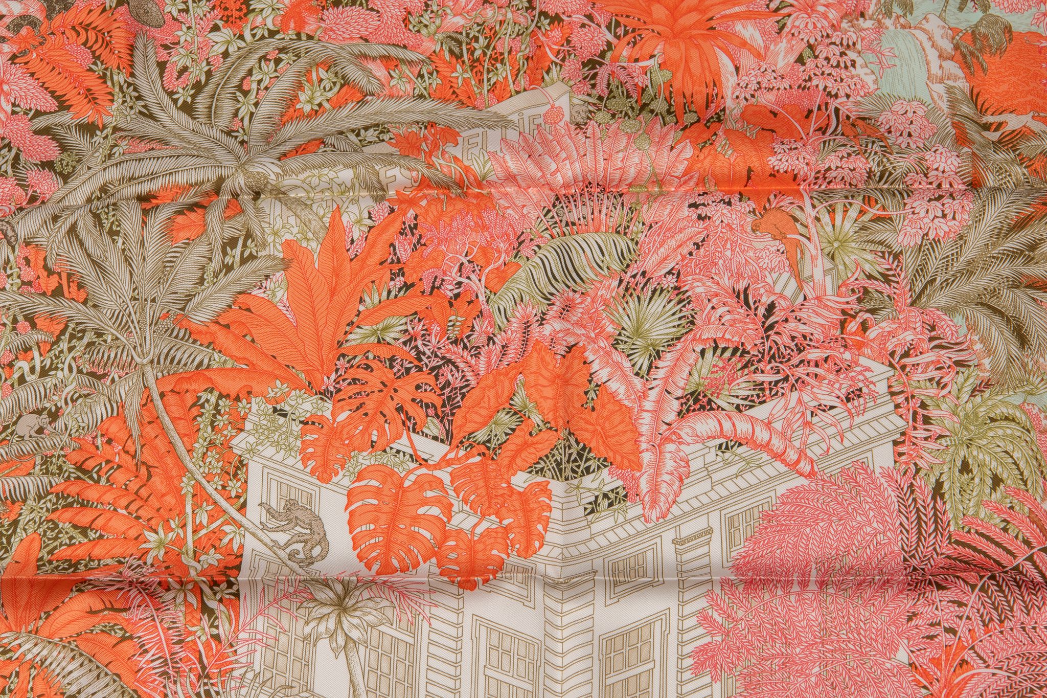 Herm¨¨s Tropical Garden Silk Scarf 5 Herm¨¨s Tropical Garden Silk Scarf