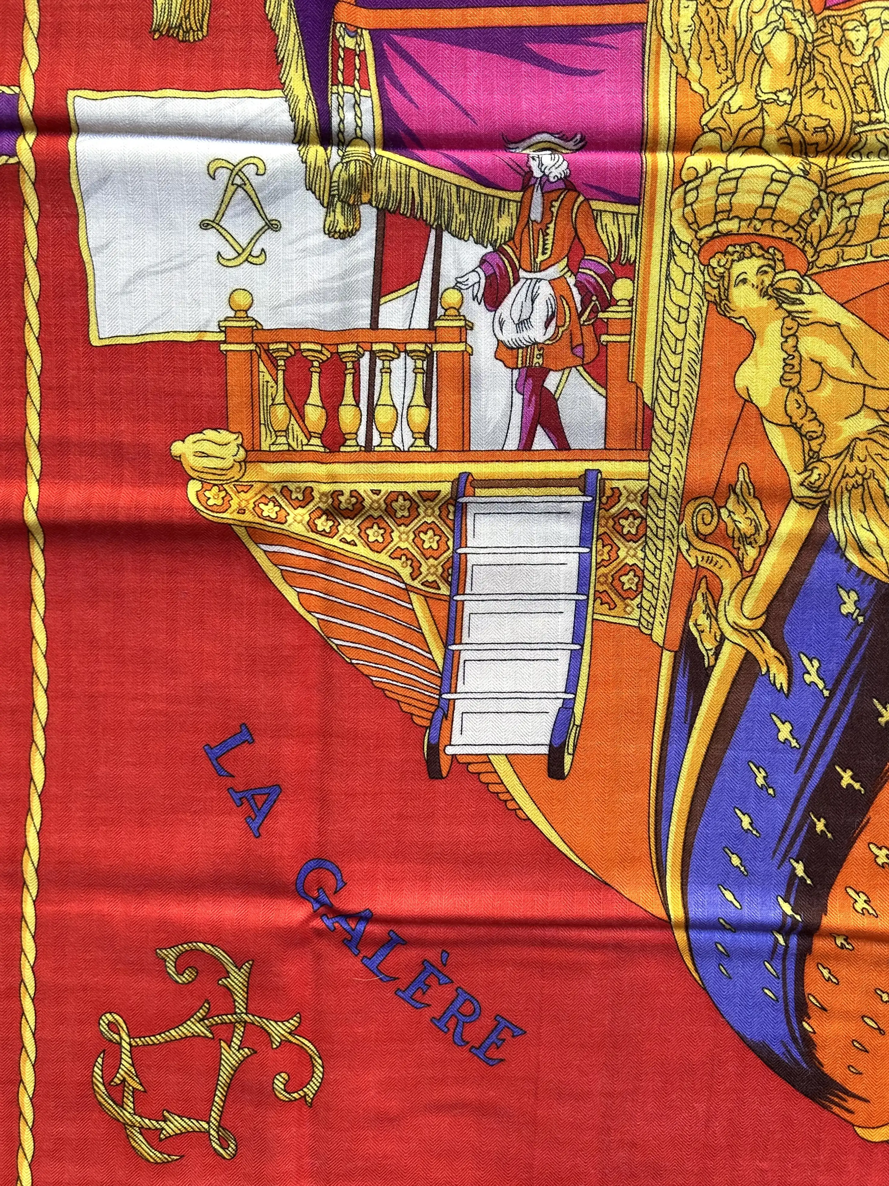 Herm??s Vue du Carrosse Cashmere Shawl 6 Herm??s Vue du Carrosse Cashmere Shawl