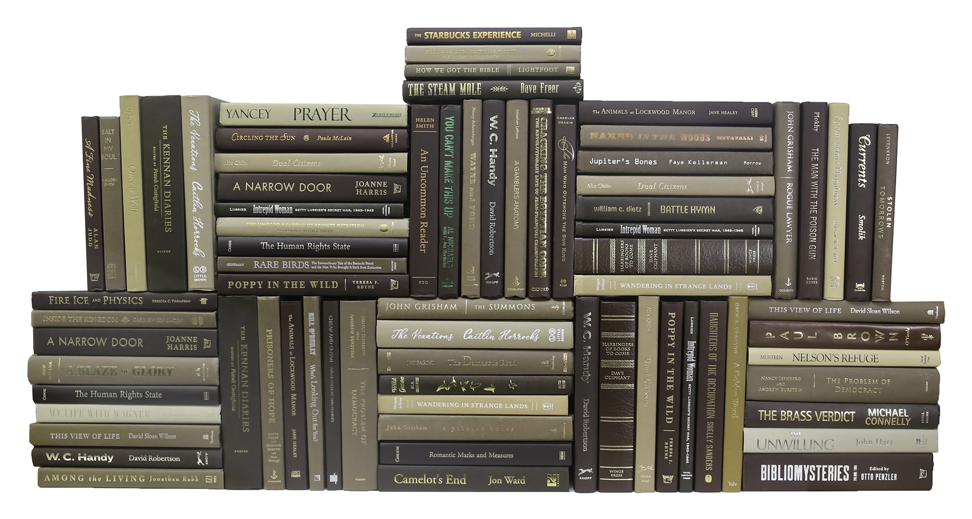 Set of 75 Modern Decorative Book Wall, Chocolate 2 Set of 75 Modern Decorative Book Wall, Chocolate