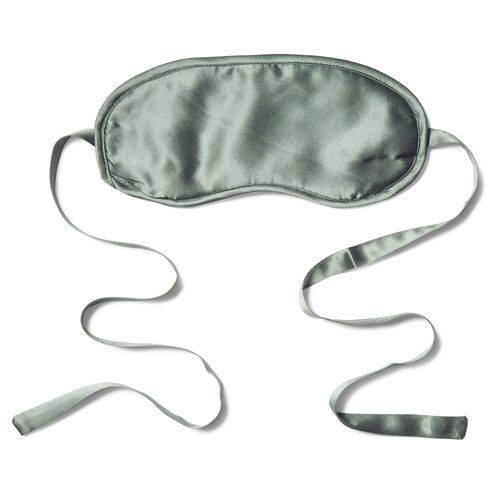 Silk-Filled Eye Mask, Moss