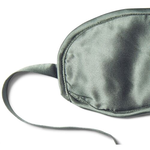 Silk-Filled Eye Mask, Moss 2 Silk-Filled Eye Mask, Moss