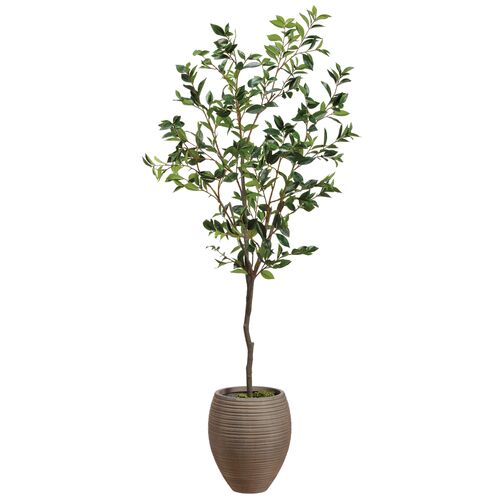 72" Faux Laurel Tree 1 72" Faux Laurel Tree