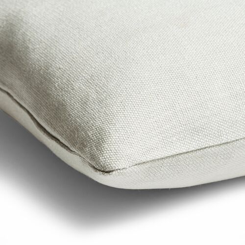 Ada Long Lumbar Pillow, Sea Glass Linen 3 Ada Long Lumbar Pillow, Sea Glass Linen