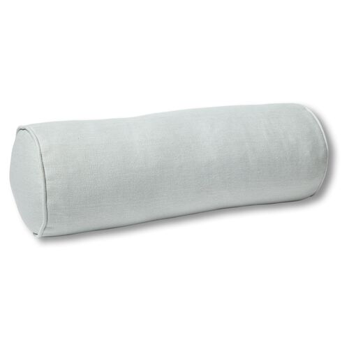 Anne Bolster Pillow, Sea Glass Linen 1 Anne Bolster Pillow, Sea Glass Linen