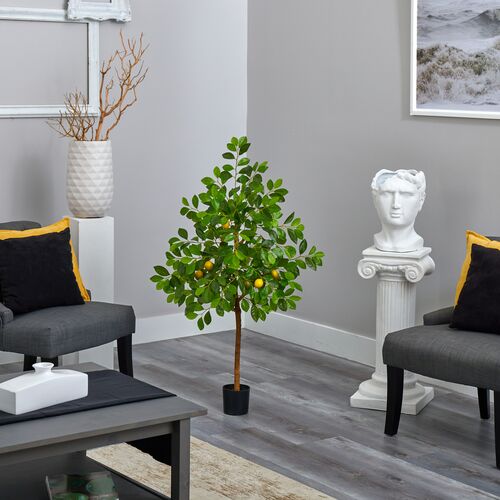 48" Lemon Artificial Tree 3 48" Lemon Artificial Tree
