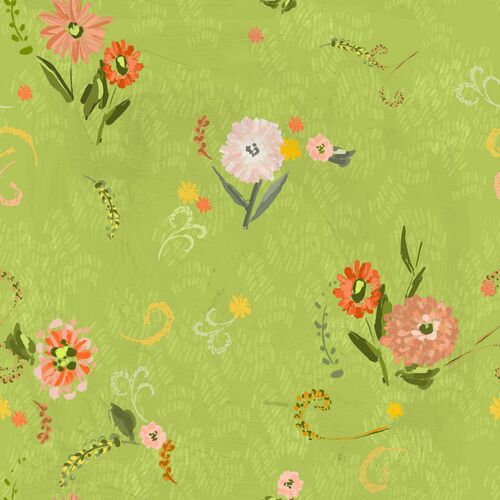 Yuki Osada, Wallflower Field Wallpaper