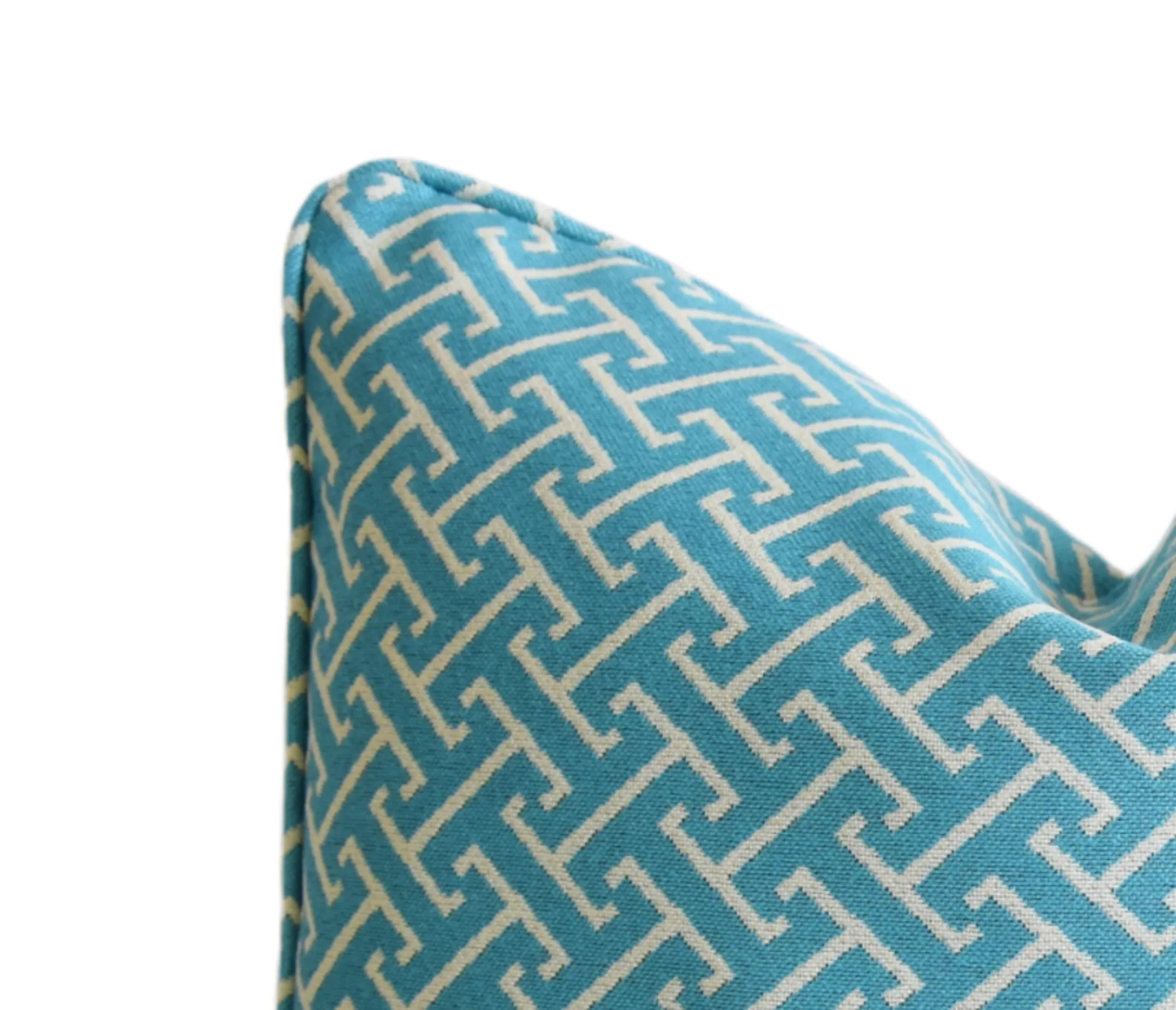 Sky-Blue Geometric Pillow 3 Sky-Blue Geometric Pillow