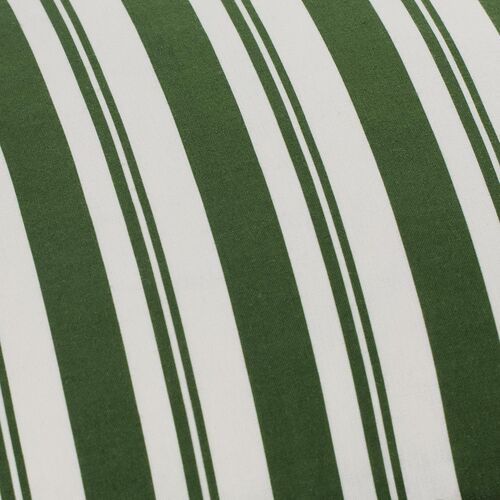 Nymara Bold Stripe Accent Pillow w/Ruffles, Green 4 Nymara Bold Stripe Accent Pillow w/Ruffles, Green