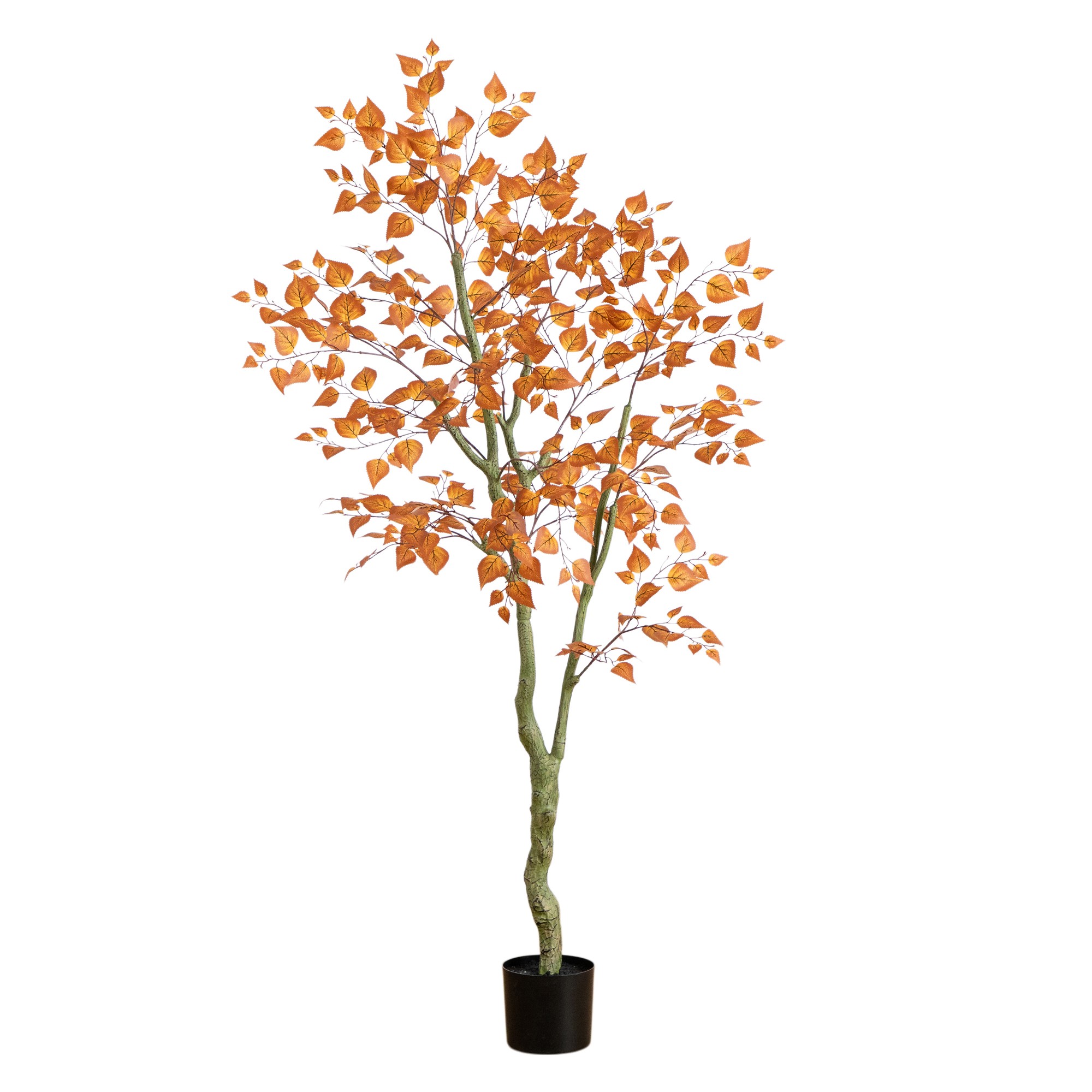 6-ft Autumn Birch Leaf Fall Tree 1 6-ft Autumn Birch Leaf Fall Tree