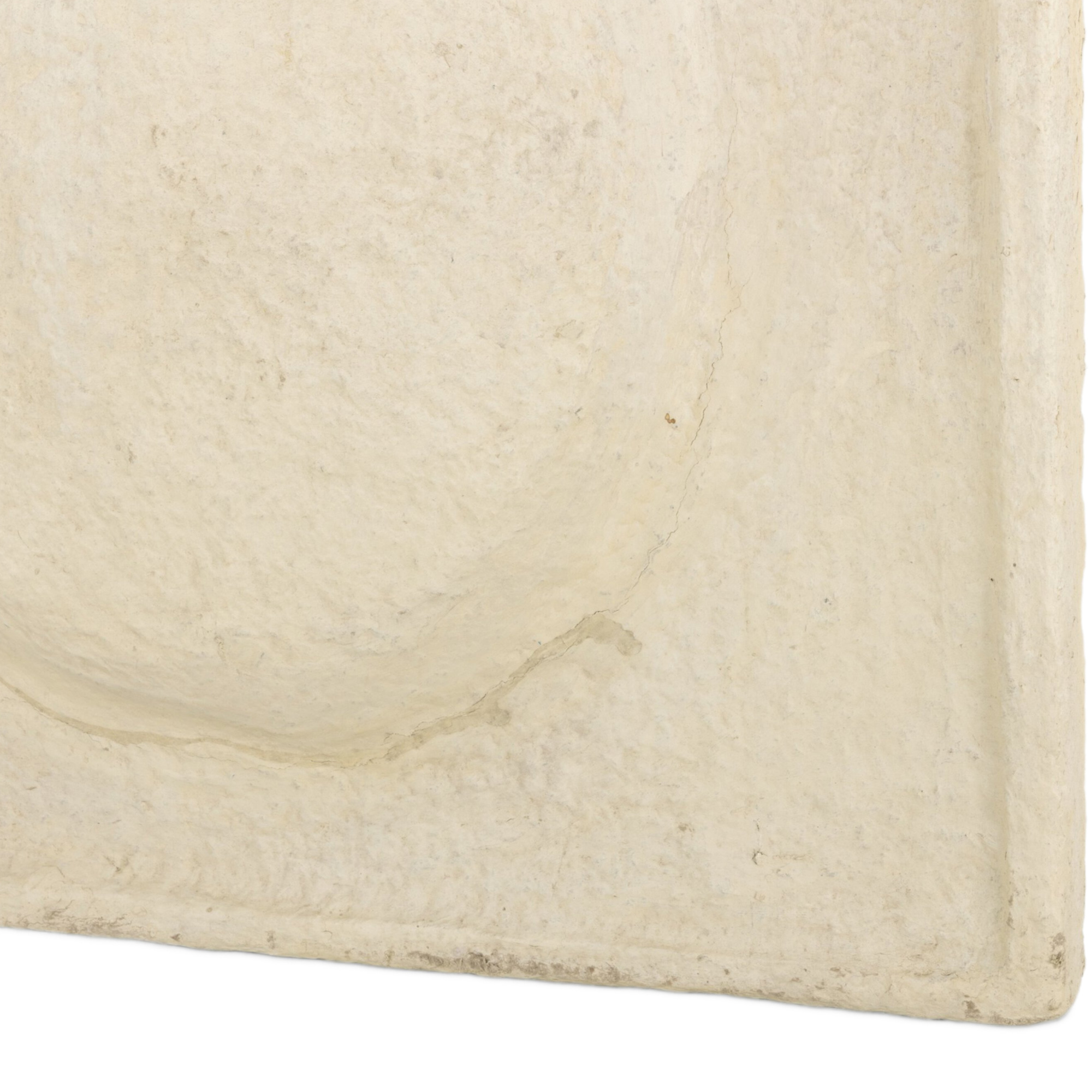 Bristelle Relief Sculpture II, Natural Paper Mache 8 Bristelle Relief Sculpture II, Natural Paper Mache