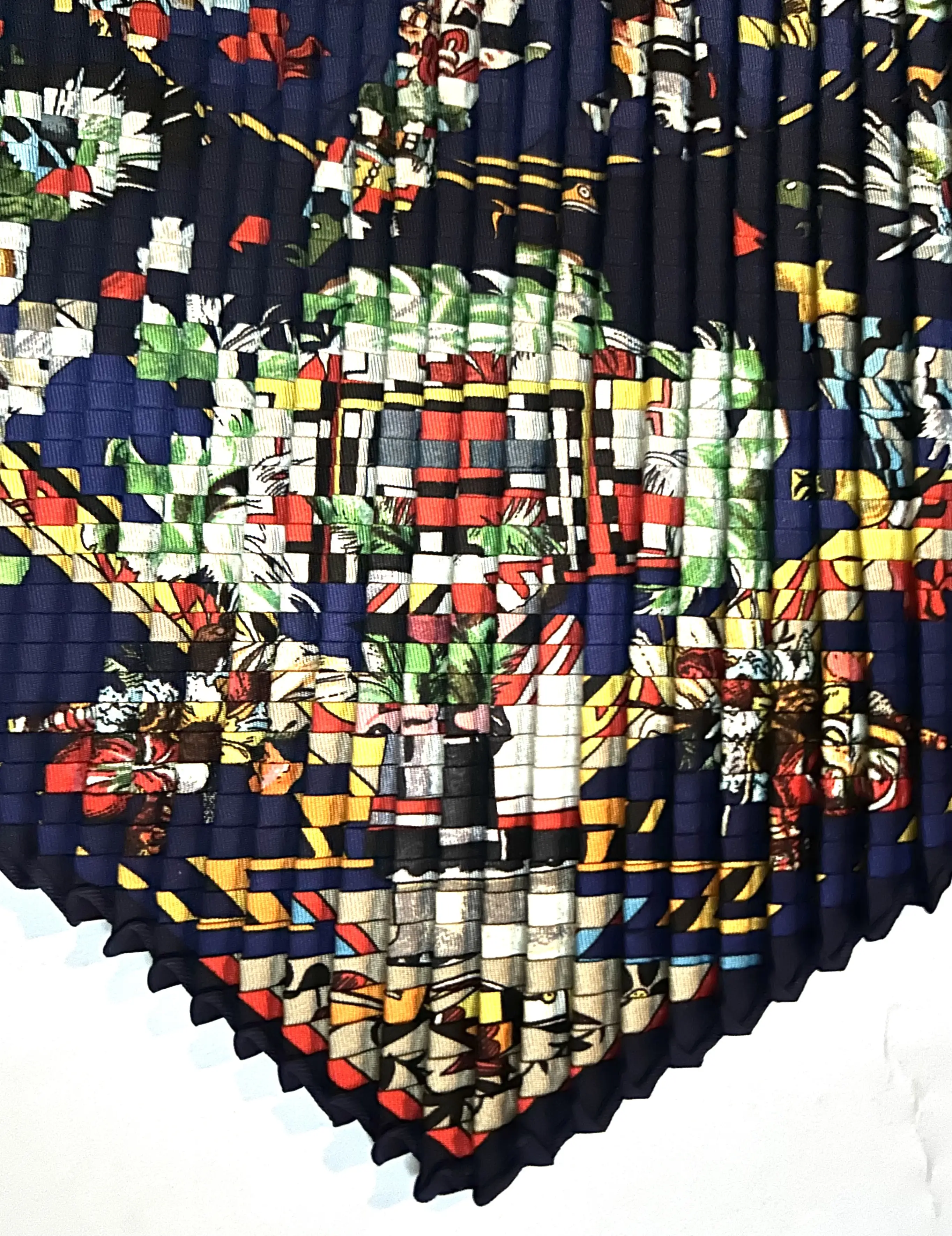 Herm¨¨s Kachinas Double-Pleated Scarf 7 Herm¨¨s Kachinas Double-Pleated Scarf