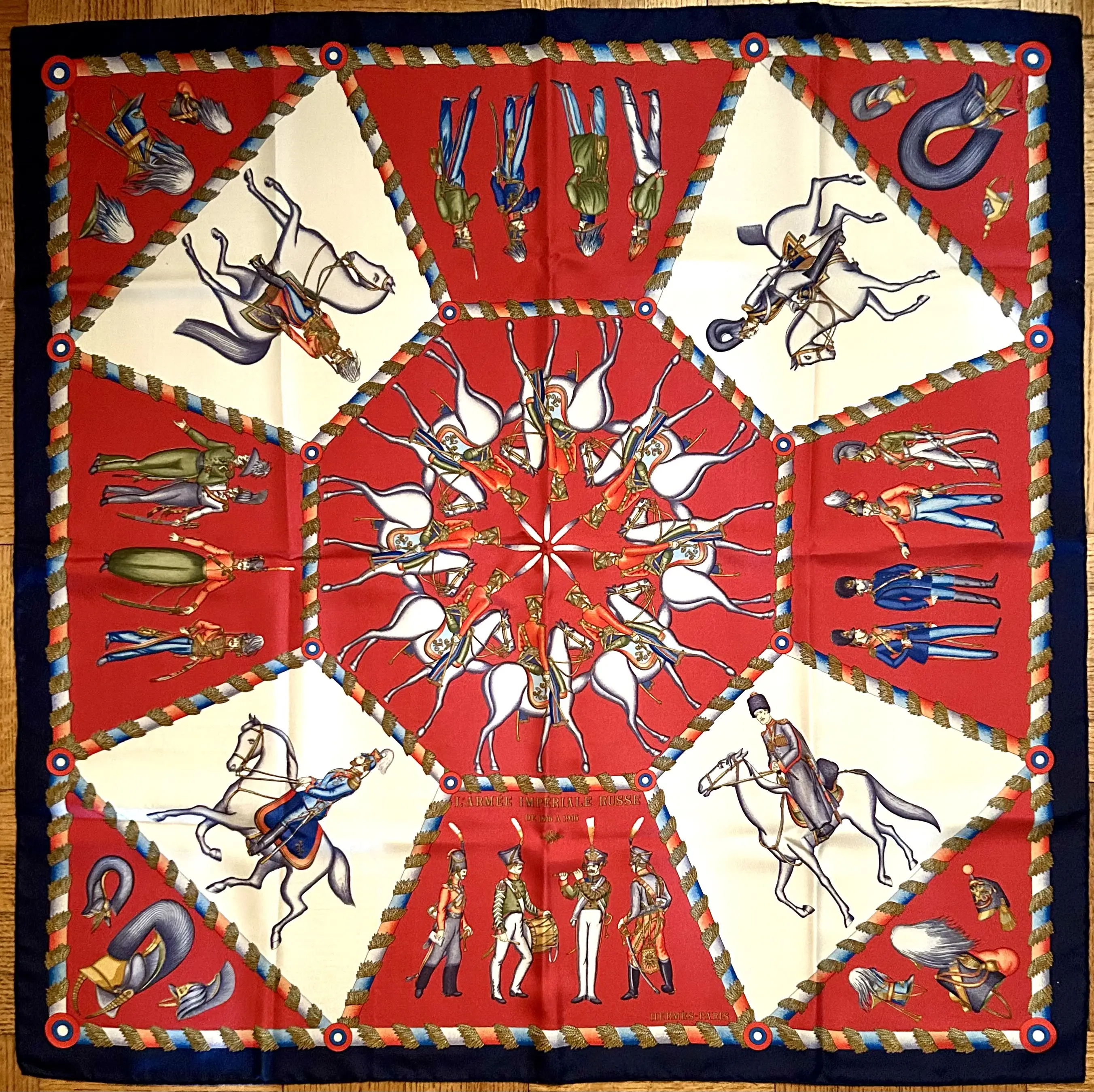 Hermes L¡¯Armee Imperiale Russe Scarf 1 Hermes L¡¯Armee Imperiale Russe Scarf