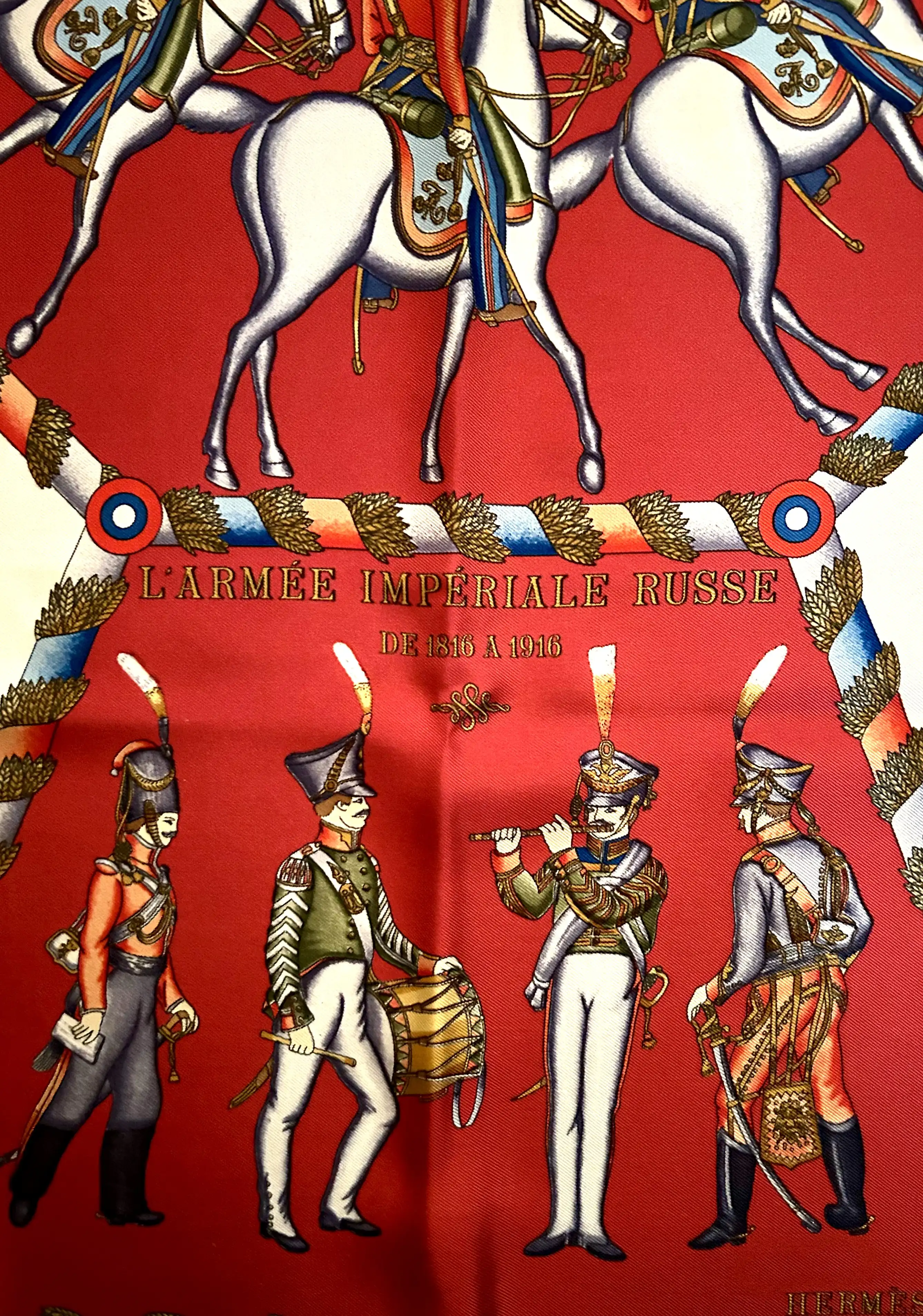 Hermes L¡¯Armee Imperiale Russe Scarf 13 Hermes L¡¯Armee Imperiale Russe Scarf