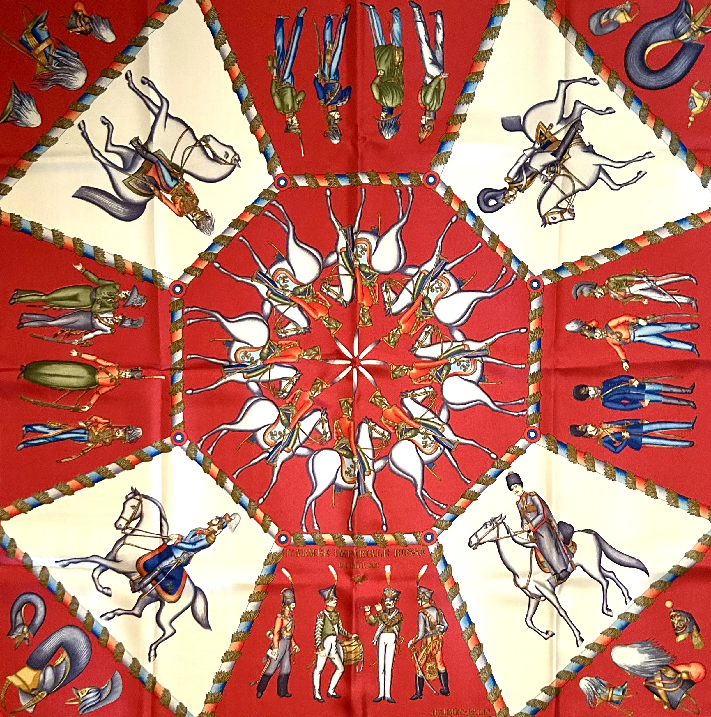 Hermes L¡¯Armee Imperiale Russe Scarf 14 Hermes L¡¯Armee Imperiale Russe Scarf