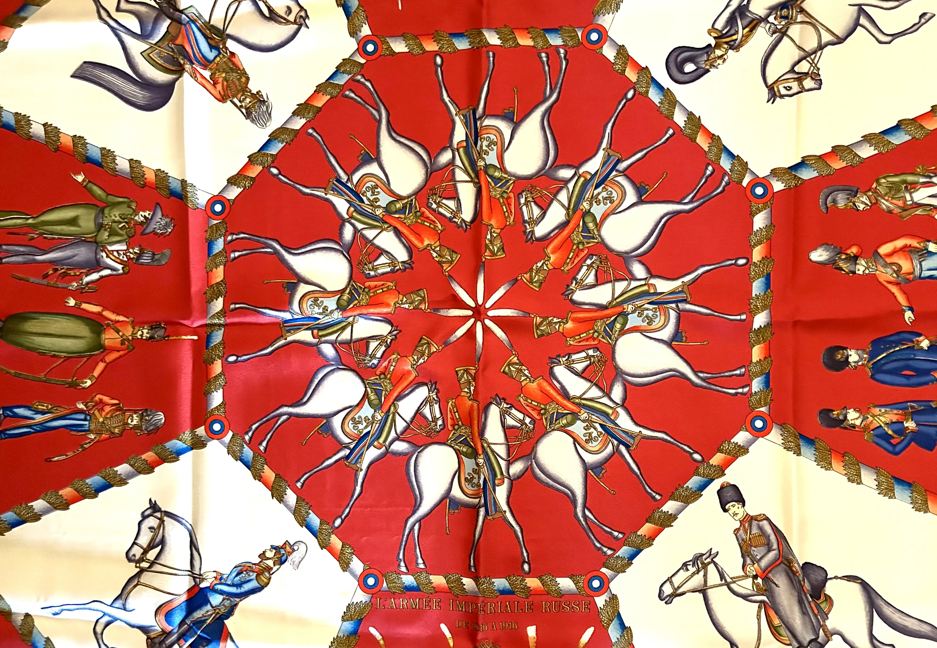 Hermes L¡¯Armee Imperiale Russe Scarf 7 Hermes L¡¯Armee Imperiale Russe Scarf