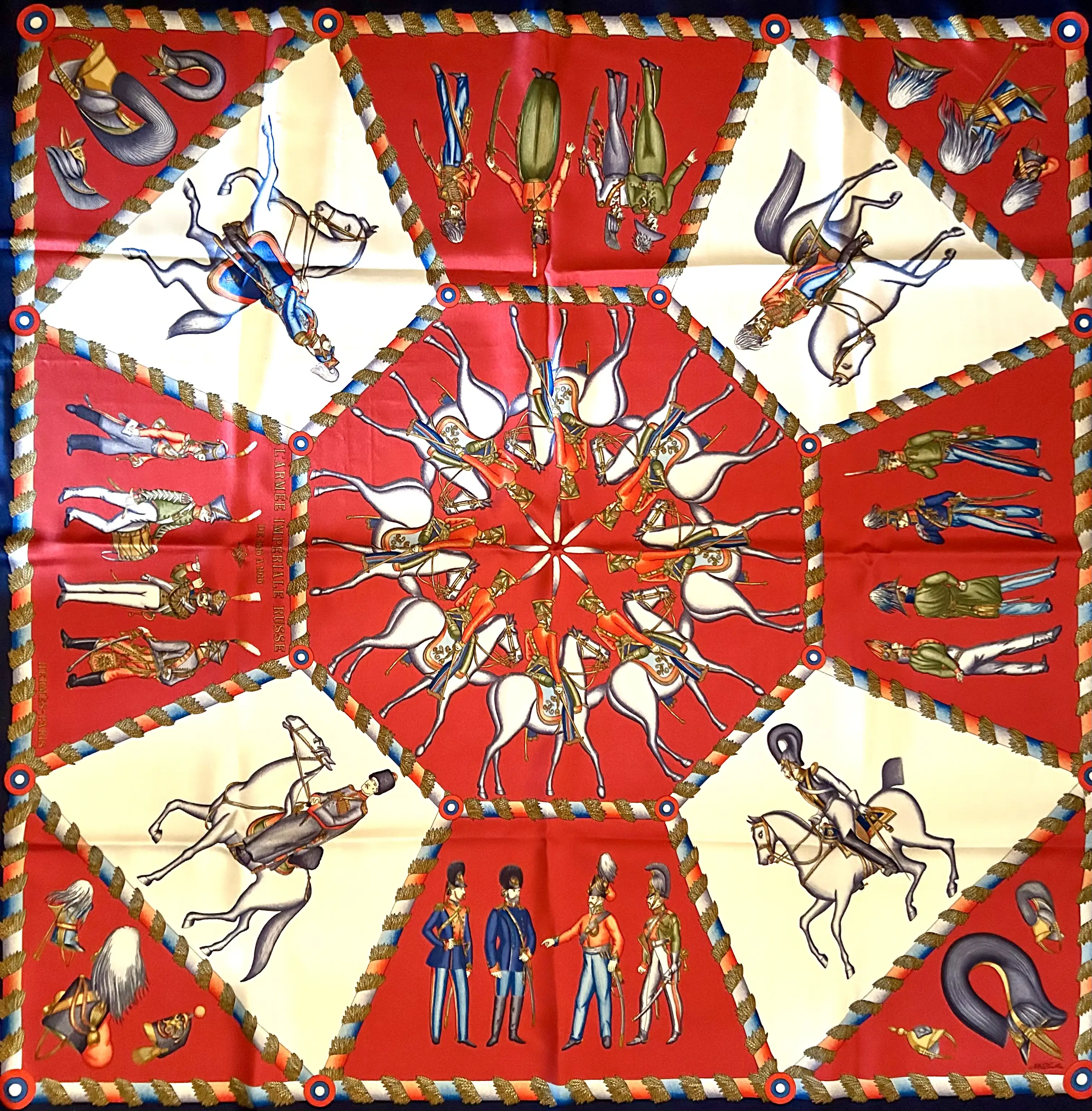 Hermes L¡¯Armee Imperiale Russe Scarf 8 Hermes L¡¯Armee Imperiale Russe Scarf