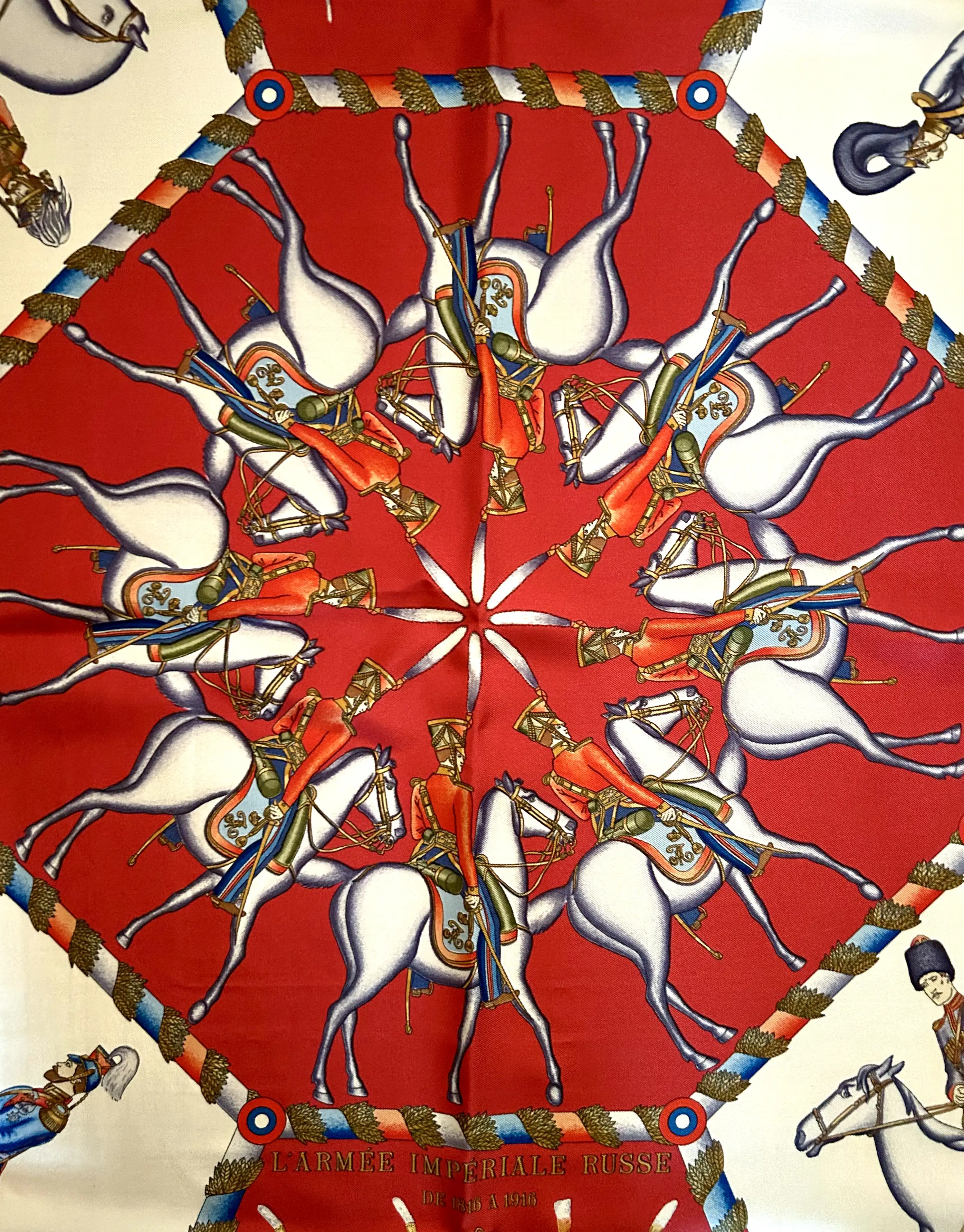 Hermes L¡¯Armee Imperiale Russe Scarf 9 Hermes L¡¯Armee Imperiale Russe Scarf