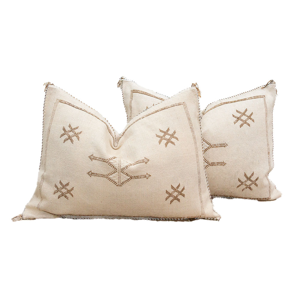Pair of Allas Air Silk Lumbar Pillows 1 Pair of Allas Air Silk Lumbar Pillows