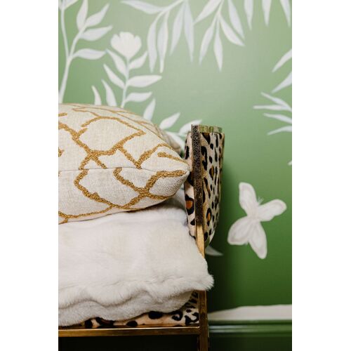 Arlo 14x20 Lumbar Pillow, Ivory Faux Fur 3 Arlo 14x20 Lumbar Pillow, Ivory Faux Fur