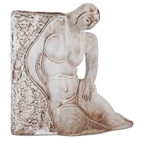 Paramour Expressive Woman Vase, Pale Brown 1 Paramour Expressive Woman Vase, Pale Brown
