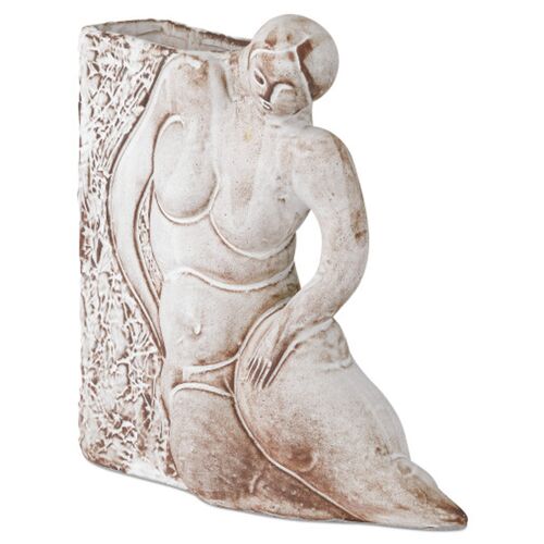 Paramour Expressive Woman Vase, Pale Brown 4 Paramour Expressive Woman Vase, Pale Brown