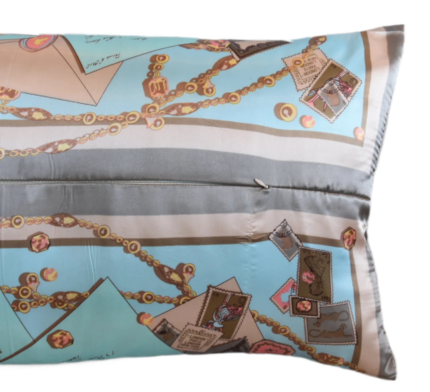 Vintage Elegant World Motif Scarf Pillow 4 Vintage Elegant World Motif Scarf Pillow