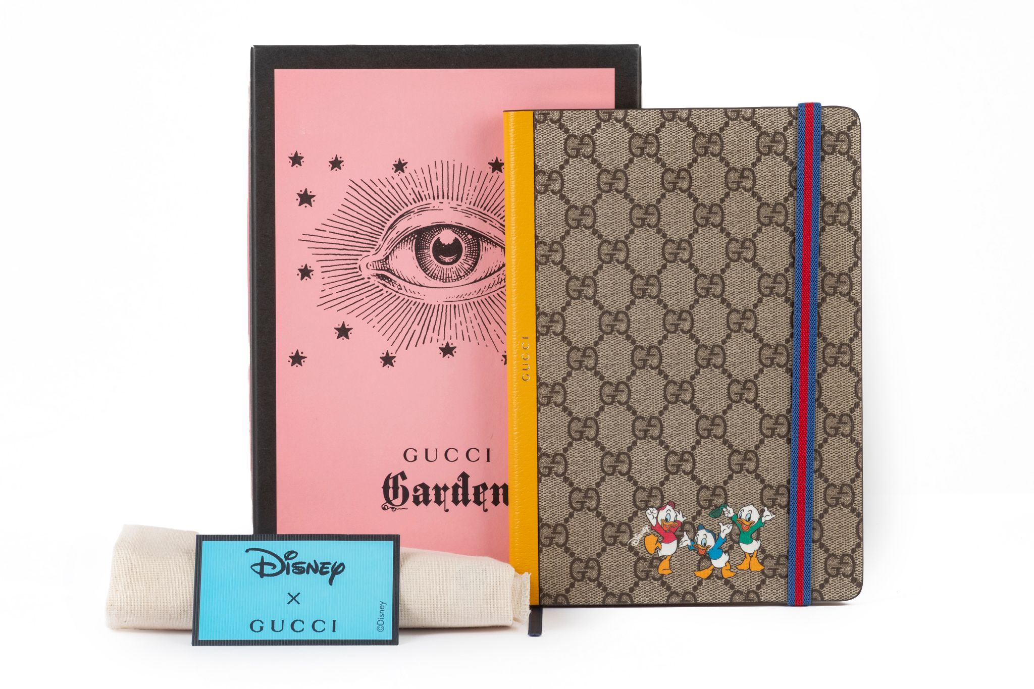 Gucci X Disney GG Supreme Mono Notebook 1 Gucci X Disney GG Supreme Mono Notebook