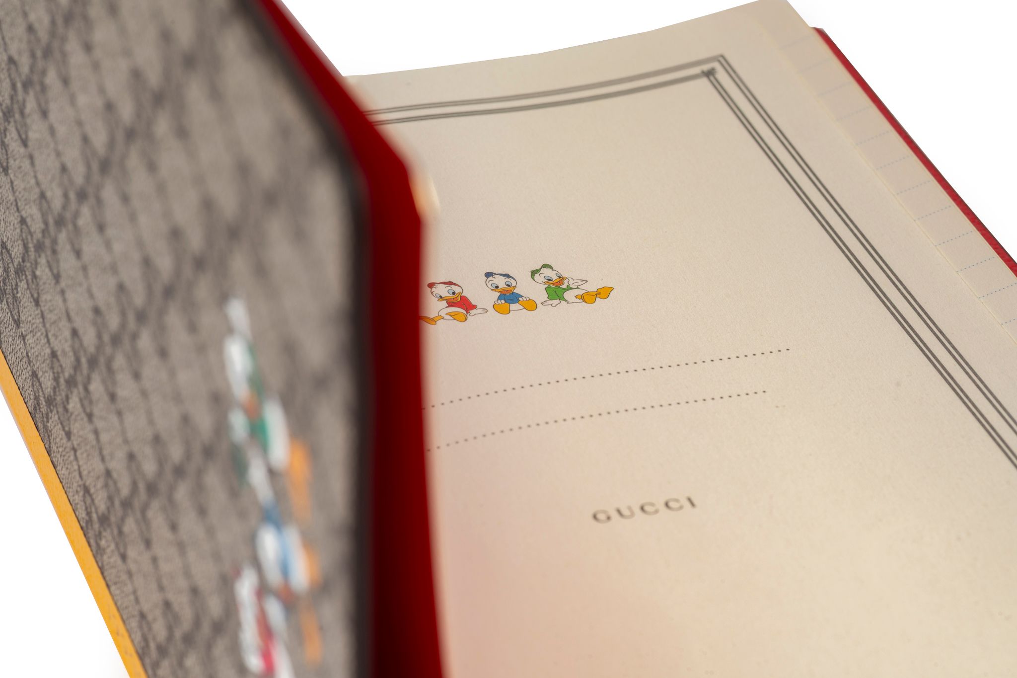 Gucci X Disney GG Supreme Mono Notebook 6 Gucci X Disney GG Supreme Mono Notebook